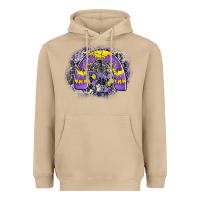 Mushroom halloween rainbow Heavyweight Hoodie - CowhideDigitalArt
