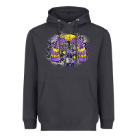 Smoke halloween rainbow Heavyweight Hoodie - CowhideDigitalArt