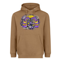 Toasted Coconut halloween rainbow Heavyweight Hoodie - CowhideDigitalArt