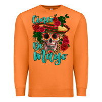Carrot cinco de mayo skull Premium Sweatshirt - HRA Design Shop