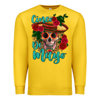 Lemon cinco de mayo skull Premium Sweatshirt - HRA Design Shop