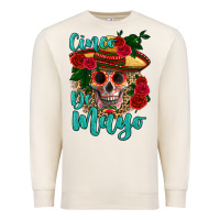 Sandshell cinco de mayo skull Premium Sweatshirt - HRA Design Shop