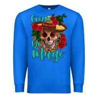 True Royal cinco de mayo skull Premium Sweatshirt - HRA Design Shop