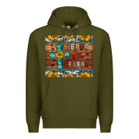 Army Green jesus is the reason christmas Premium Hoodie - Jasminsmagicworld