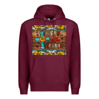 Burgundy jesus is the reason christmas Premium Hoodie - Jasminsmagicworld