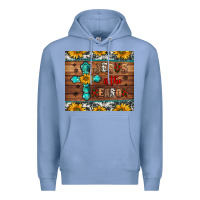 Colony Blue jesus is the reason christmas Premium Hoodie - Jasminsmagicworld