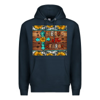 Navy jesus is the reason christmas Premium Hoodie - Jasminsmagicworld