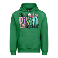 Emerald he is risen indeed Urban Hoodie - MaliasSmallBusiness