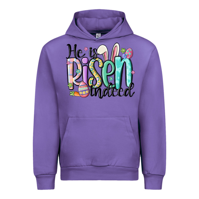 He Is Risen Indeed Urban Hoodie by MaliasSmallBusiness | Teevron