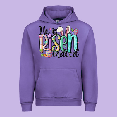 He Is Risen Indeed Urban Hoodie Designed By Maliassmallbusiness
