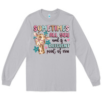 Moon Dust sometimes all you need is a different point of  vi Long Sleeve Tee - MaliasSmallBusiness