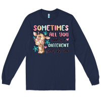 Navy sometimes all you need is a different point of  vi Long Sleeve Tee - MaliasSmallBusiness
