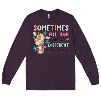 Plum sometimes all you need is a different point of  vi Long Sleeve Tee - MaliasSmallBusiness