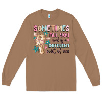 Toasted Coconut sometimes all you need is a different point of  vi Long Sleeve Tee - MaliasSmallBusiness