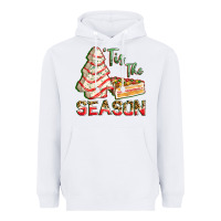 White tis the season Heavyweight Hoodie - FaDigitalArtStudio