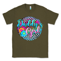Army Green daddy's girl Classic Tee - Zillion Design Studio