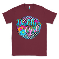 Burgundy daddy's girl Classic Tee - Zillion Design Studio