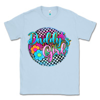 Dusty Blue daddy's girl Classic Tee - Zillion Design Studio