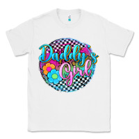 White daddy's girl Classic Tee - Zillion Design Studio