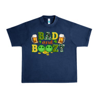 Navy bad and boozy wıth beer and coins Urban Heavy Tee - Artiststas