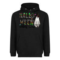 Black halloween vibes Heavyweight Hoodie - CowhideDigitalArt