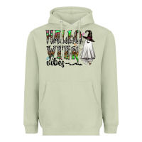 Matcha halloween vibes Heavyweight Hoodie - CowhideDigitalArt