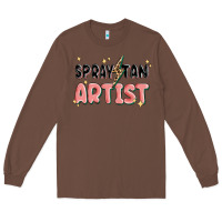 Chestnut spray tan artist Long Sleeve Tee - MaliasSmallBusiness