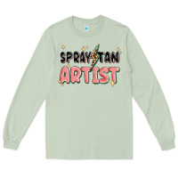 Matcha spray tan artist Long Sleeve Tee - MaliasSmallBusiness