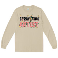 Mushroom spray tan artist Long Sleeve Tee - MaliasSmallBusiness