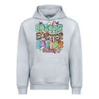 Heather Grey easter vibes Urban Hoodie - MaliasSmallBusiness
