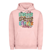 Pigment Salmon easter vibes Urban Hoodie - MaliasSmallBusiness