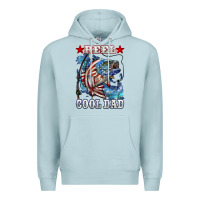 Blue Mist Reel Cool Dad Bass Premium Hoodie - LillyAllenDesigns
