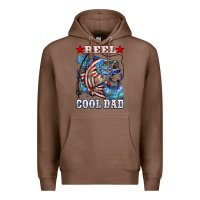 Chestnut Reel Cool Dad Bass Premium Hoodie - LillyAllenDesigns