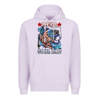 Lilac Reel Cool Dad Bass Premium Hoodie - LillyAllenDesigns