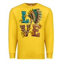 Lemon love indian headdress Premium Sweatshirt - HRA Design Shop