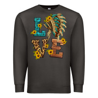 Smoke love indian headdress Premium Sweatshirt - HRA Design Shop