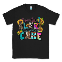 Black spoiler alert i don't care Classic Tee - Zillion Design Studio
