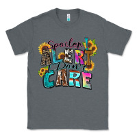 Charcoal Heather spoiler alert i don't care Classic Tee - Zillion Design Studio