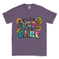 Lavender spoiler alert i don't care Classic Tee - Zillion Design Studio