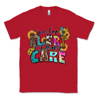 Red spoiler alert i don't care Classic Tee - Zillion Design Studio