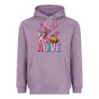 Lavender he is alive easter Heavyweight Hoodie - Neo Western