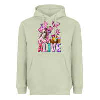 Matcha he is alive easter Heavyweight Hoodie - Neo Western