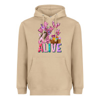 Mushroom he is alive easter Heavyweight Hoodie - Neo Western