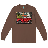 Chestnut christmas truck Long Sleeve Tee - BarkalooDesign