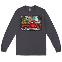 Smoke christmas truck Long Sleeve Tee - BarkalooDesign