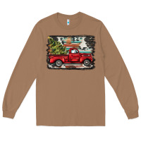 Toasted Coconut christmas truck Long Sleeve Tee - BarkalooDesign
