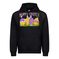 Black hoppy easter Urban Hoodie - MaliasSmallBusiness