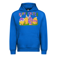 Cobalt hoppy easter Urban Hoodie - MaliasSmallBusiness