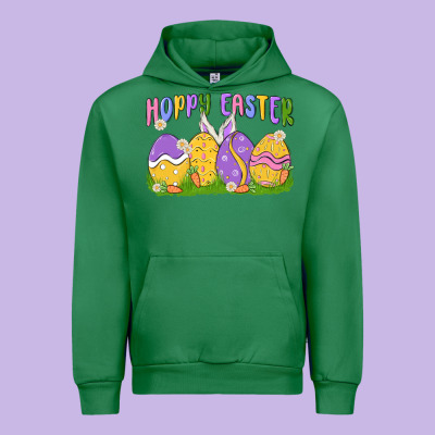 Hoppy Easter Urban Hoodie Designed By Maliassmallbusiness