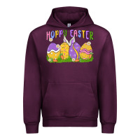Mauve Wine hoppy easter Urban Hoodie - MaliasSmallBusiness